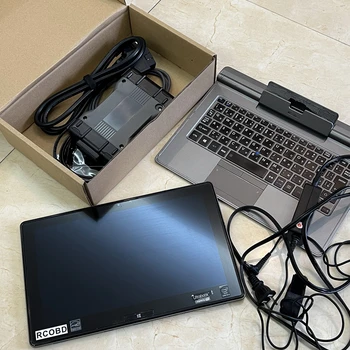 Программное обеспечение сканера MB VCI SSD Новейшей версии V2021.06 Star C6 ДЛЯ ноутбука Toshiba V714 i5 4G WIFI Мультиплексор SD Connect C6 Диагностический Инструмент