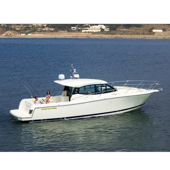 Продается яхта из стекловолокна 45 с роскошной каютой, яхта для наслаждения водой