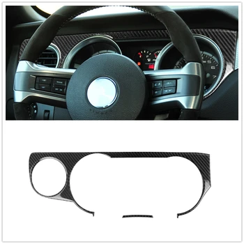Рамка приборной панели автомобиля с левым водителем, накладка, наклейка, Боковая панель для вентиляционного отверстия для Ford Mustang 2009-2013