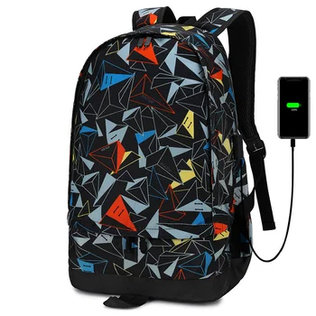 Рюкзак с термопереносом, Оксфордский студенческий школьный рюкзак, мужской уличный рюкзак большой емкости, альпинистская дорожная баскетбольная сумка