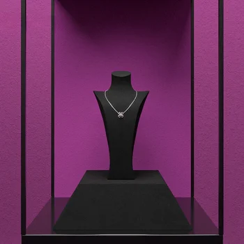Стеллаж для выставки ювелирных изделий FANXI Design, подставка для демонстрации ювелирных изделий высокого класса, ожерелье, кулон, стойка для портретов