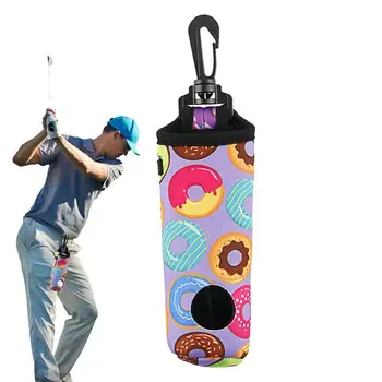 Сумка для гольфа, мягкая легкая поясная сумка для гольфа, сумка для гольфа с держателем для футболки, вмещает 3 мяча для гольфа, принадлежности для гольфа, аксессуары