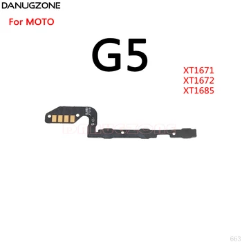 10 шт./лот Для Motorola MOTO G5 Plus G5S Кнопка включения Питания Кнопка регулировки громкости Включение/Выключение звука Гибкий кабель