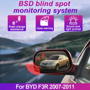 Автомобиль BSD BSM BSA Предупреждение О Пятне Слепой Зоны Приводное Зеркало Заднего Вида Радарная Система Микроволнового Обнаружения Для BYD F3R 2007-2011