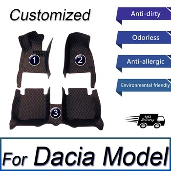 Автомобильные коврики для Dacia Sandero Dokker Logan Автомобильные аксессуары 2022 2023