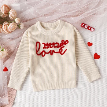 Для младенцев и малышей Весна Осень Зимний досуг, модный однотонный теплый свитер 0-4 лет