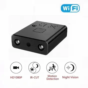 Мини-камера HD 1080P Домашняя безопасность Wifi USB микрокамера Обнаружение движения Ночное видение DV DVR Video Secret Cam приложение V380