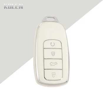 Новый Автомобильный Смарт-Ключ Из ТПУ Case Cover Shell Для Chery Tiggo 7 Pro 8 PLUS Arrizo 5 Remote Key 4 Кнопки Защитный Держатель Fob Keyless