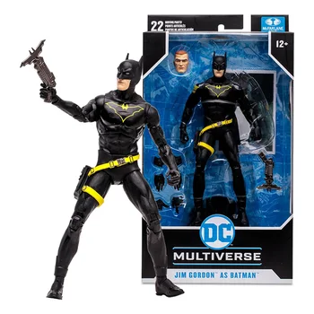 Оригинальные игрушки McFarlane Toys DC Multiverse Джим Гордон в роли Бэтмена (Batman: Endgame) 7-дюймовая Фигурка Модель Коллекционная Игрушка в подарок